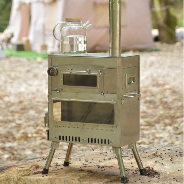 DSC_0633(1) Stainless Steel Top Oven Wood Stove