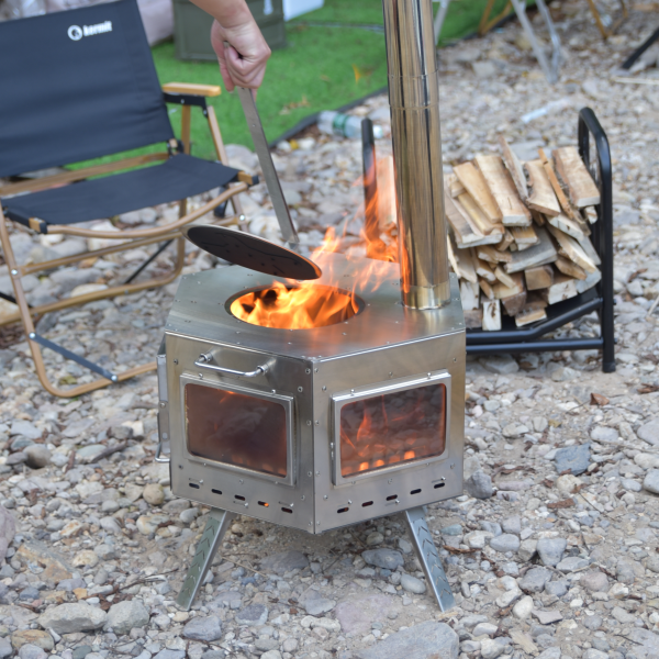 DSC_0866(1) Hexagon Wood Stove