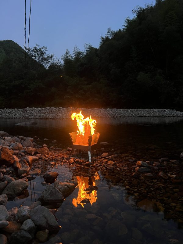 IMG_1974 Foldable Four-sided glass heating&barbecue brazier