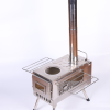 IMG_5028(1) Stainless steel Tent Stove(S & L size)(Single-sided & double-sided glass)