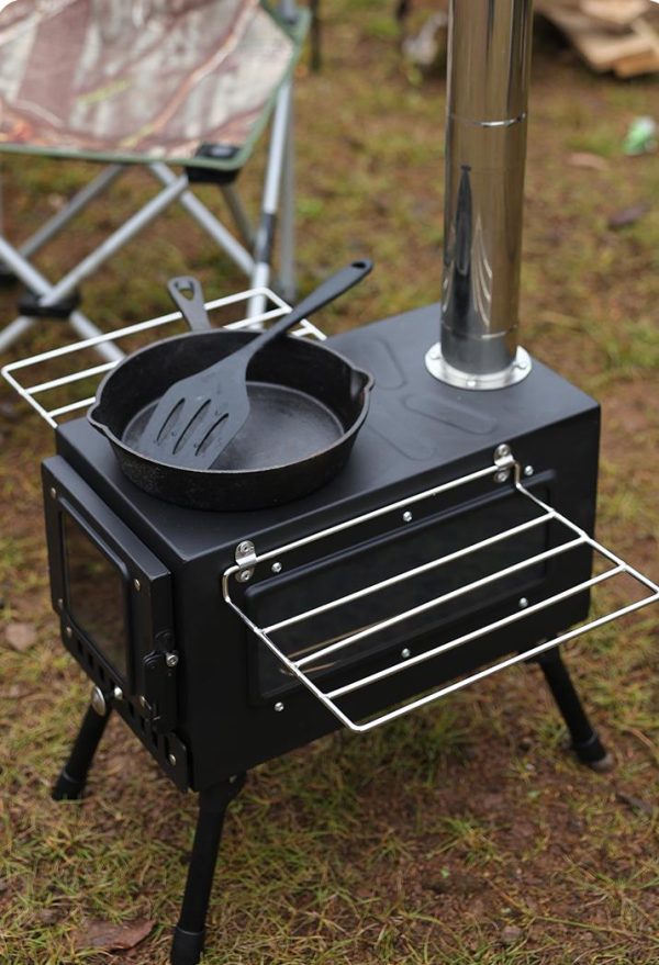 详情页-ZA-360HD-恢复的_02(1) Carbon Steel Tent Stove(S & L size)(Single-sided & double-sided glass)