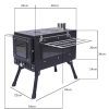 详情页-ZA-360HD-恢复的_11 Carbon Steel Tent Stove(S & L size)(Single-sided & double-sided glass)