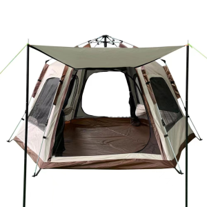Model 2086 Viral Sand Gold Hexagonal Instant Tent Model 2086 Viral Sand Gold Hexagonal Instant Tent