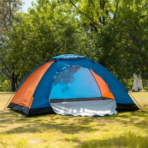 Multi-Color Manual Pitch Single-Layer Tent Multi-Color Manual Pitch Single-Layer Tent